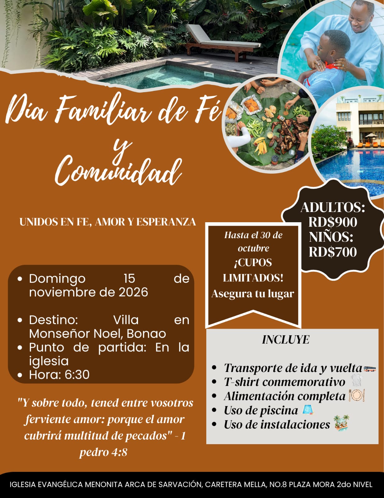 Día Familiar de Fé y Comunidad — 15 de Noviembre 2026
